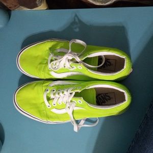 Neon Green Vans